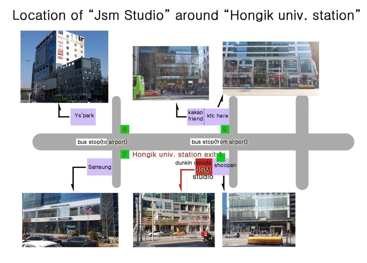 JSM Studio Hongdae Seúl Exterior foto